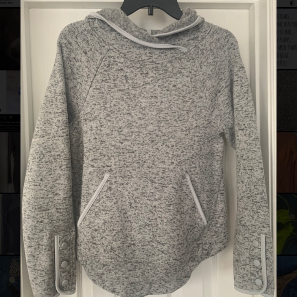 Grey Lounge Hoodie